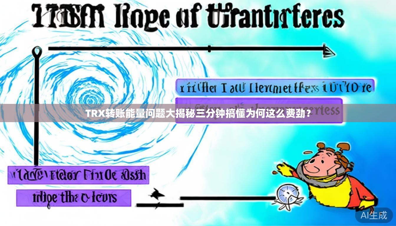 TRX转账能量问题大揭秘三分钟搞懂为何这么费劲? TRX转账能量问题大揭秘三分钟搞懂为何这么费劲?