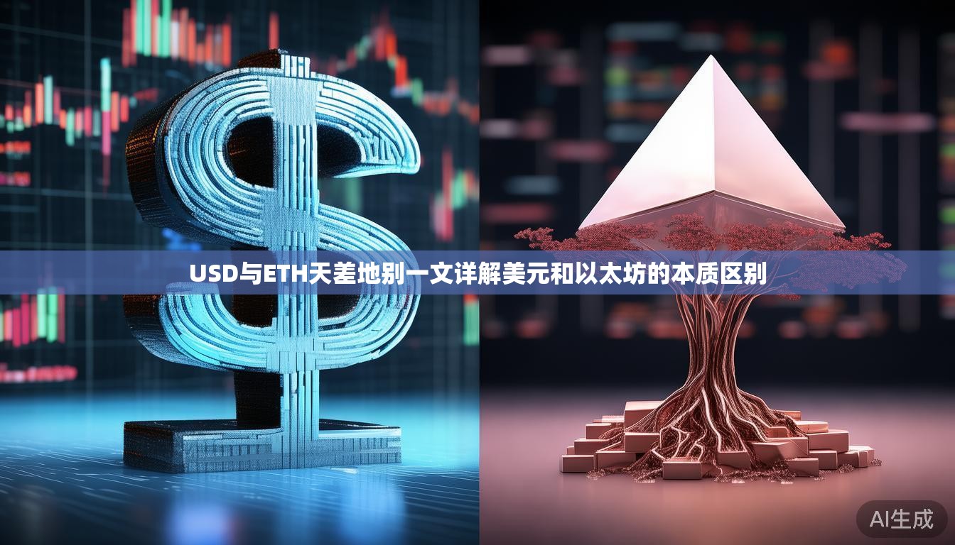 USD与ETH天差地别一文详解美元和以太坊的本质区别