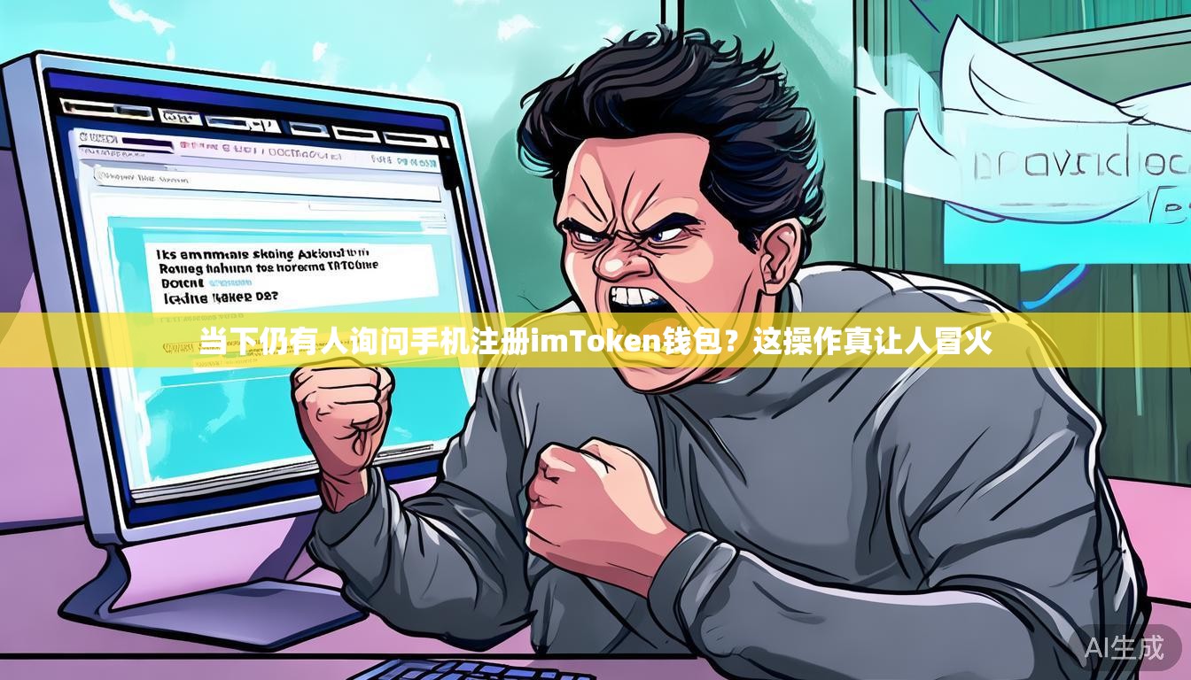 当下仍有人询问手机注册imToken钱包？这操作真让人冒火