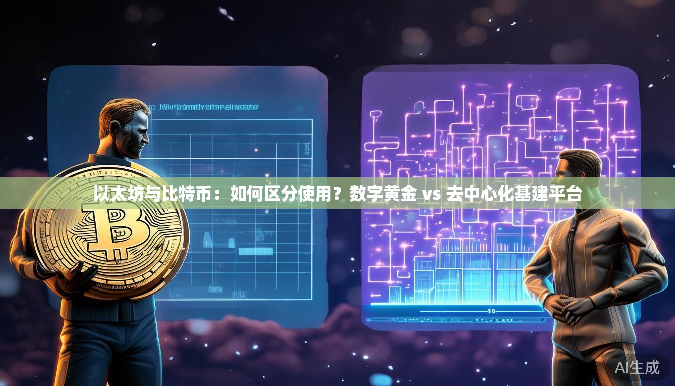 以太坊与比特币:如何区分使用?数字黄金 vs 去中心化基建平台 以太坊与比特币:如何区分使用?数字黄金 vs 去中心化基建平台