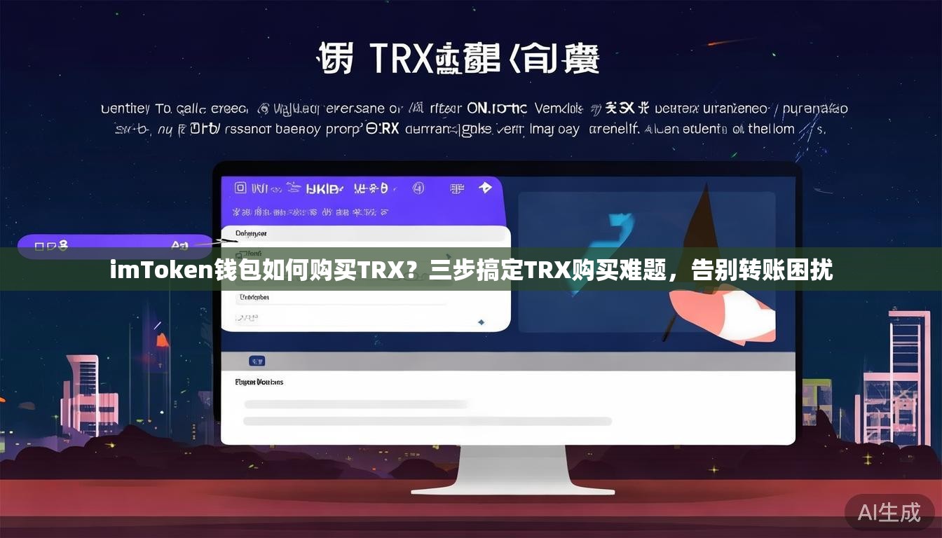 imToken钱包如何购买TRX?三步搞定TRX购买难题,告别转账困扰 imToken钱包如何购买TRX?三步搞定TRX购买难题,告别转账困扰