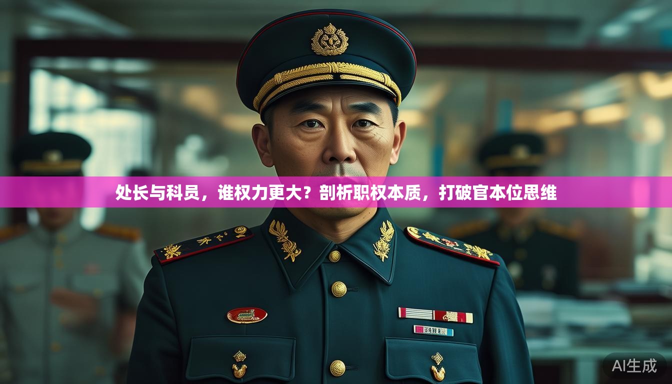 处长与科员,谁权力更大?剖析职权本质,打破官本位思维 处长与科员,谁权力更大?剖析职权本质,打破官本位思维