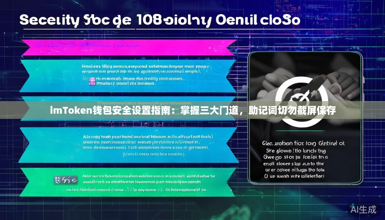 imToken钱包安全设置指南：掌握三大门道，助记词切勿截屏保存