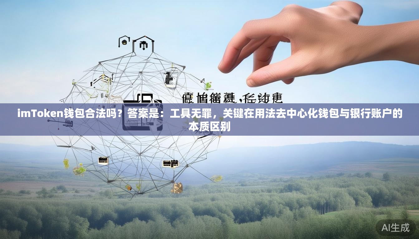 imToken钱包合法吗?答案是:工具无罪,关键在用法去中心化钱包与银行账户的本质区别 imToken钱包合法吗?答案是:工具无罪,关键在用法去中心化钱包与银行账户的本质区别