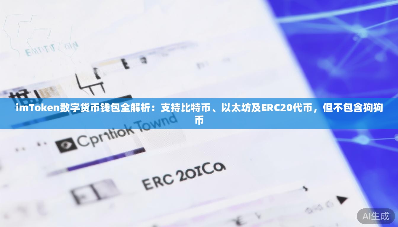 imToken数字货币钱包全解析：支持比特币、以太坊及ERC20代币，但不包含狗狗币
