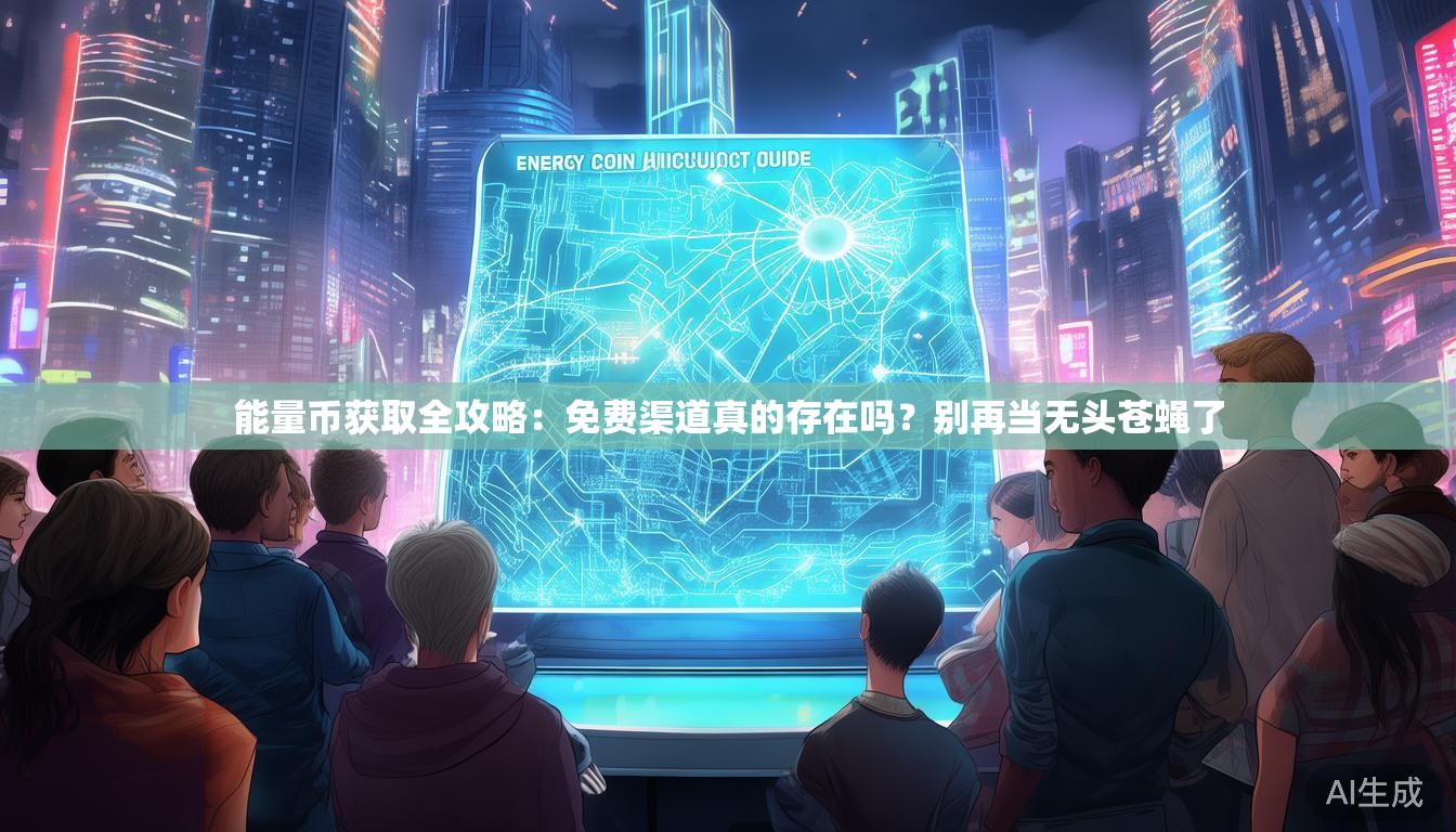 能量币获取全攻略：免费渠道真的存在吗？别再当无头苍蝇了
