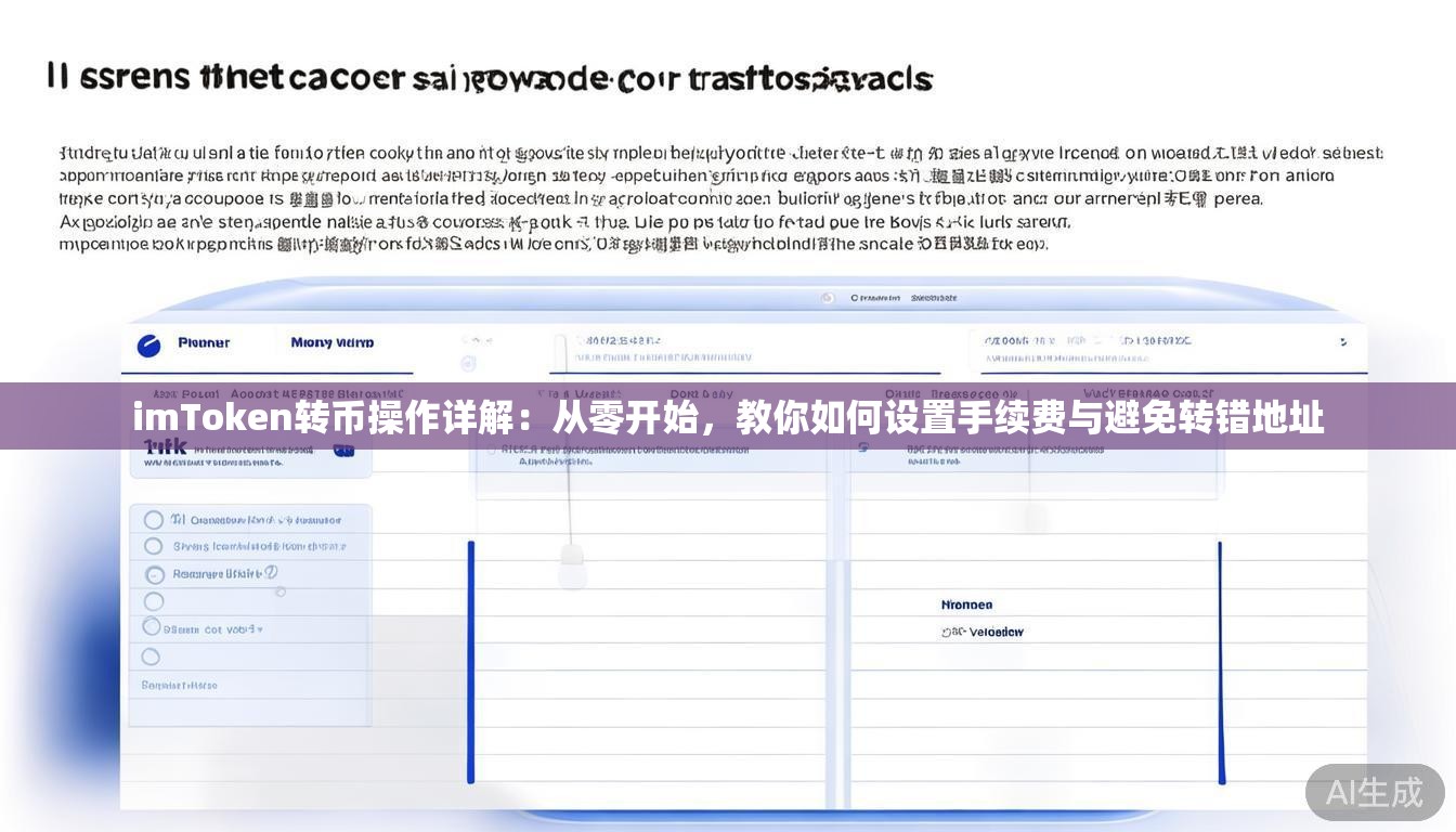 imToken转币操作详解:从零开始,教你如何设置手续费与避免转错地址 imToken转币操作详解:从零开始,教你如何设置手续费与避免转错地址