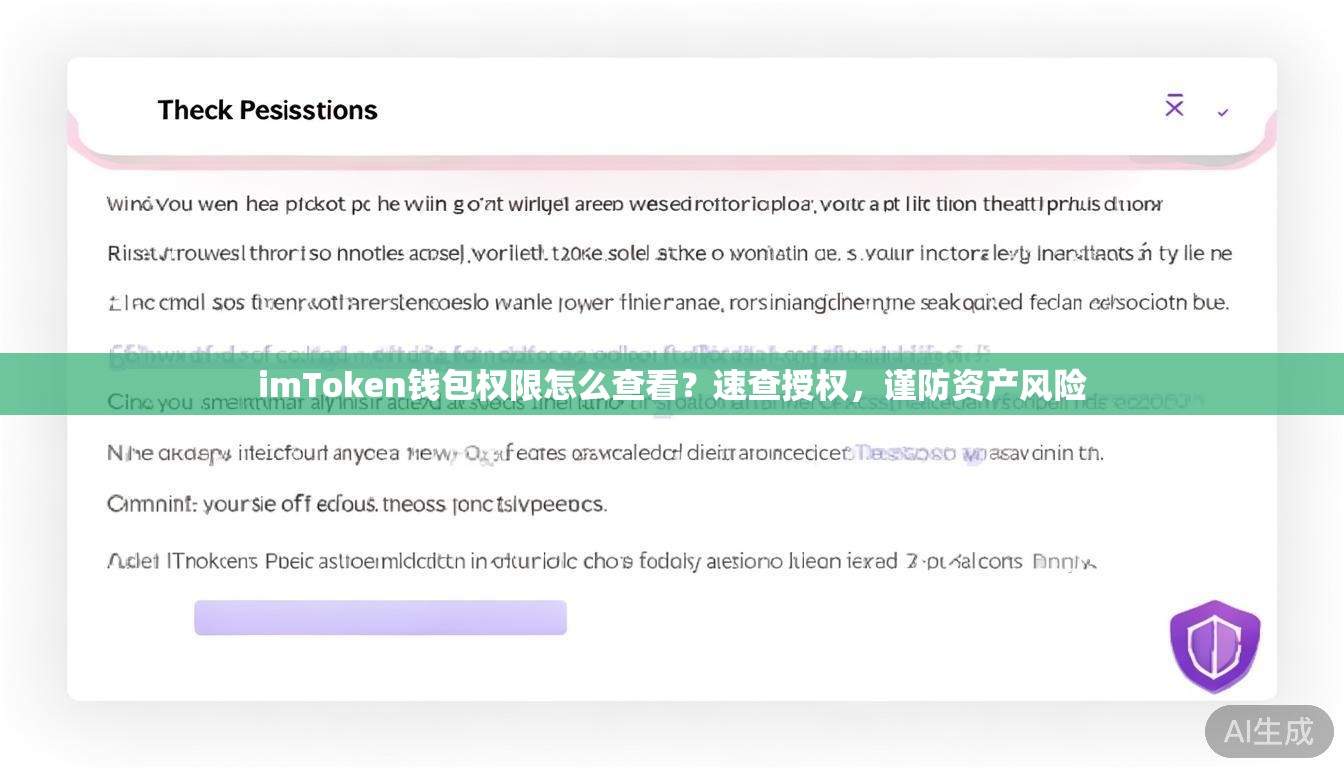 imToken钱包权限怎么查看？速查授权，谨防资产风险