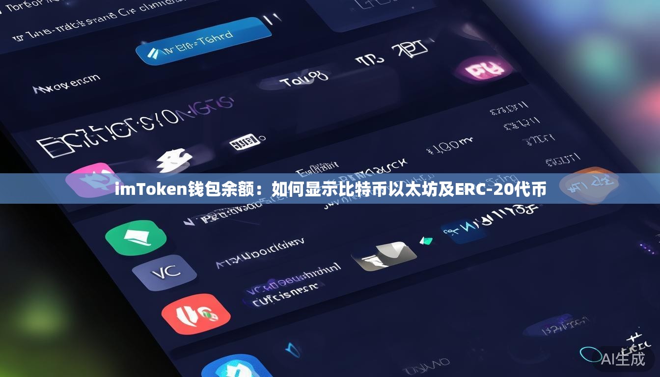 imToken钱包余额:如何显示比特币以太坊及ERC-20代币 imToken钱包余额:如何显示比特币以太坊及ERC-20代币