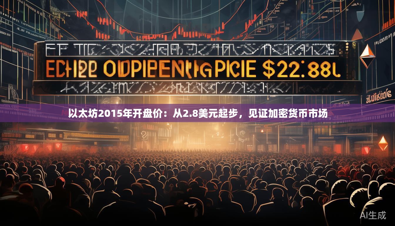 以太坊2015年开盘价:从2.8美元起步,见证加密货币市场 以太坊2015年开盘价:从2.8美元起步,见证加密货币市场