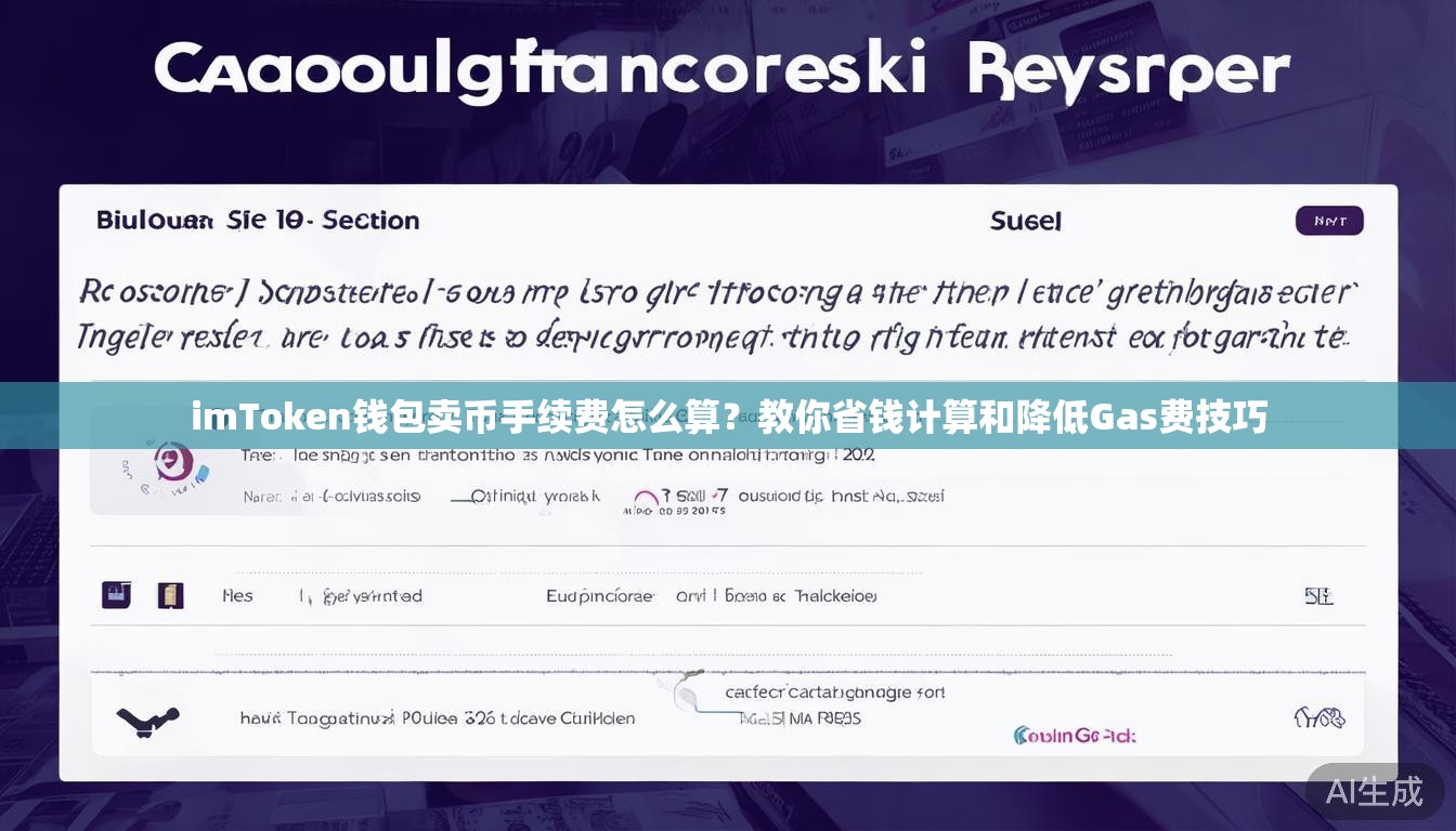 imToken钱包卖币手续费怎么算?教你省钱计算和降低Gas费技巧 imToken钱包卖币手续费怎么算?教你省钱计算和降低Gas费技巧