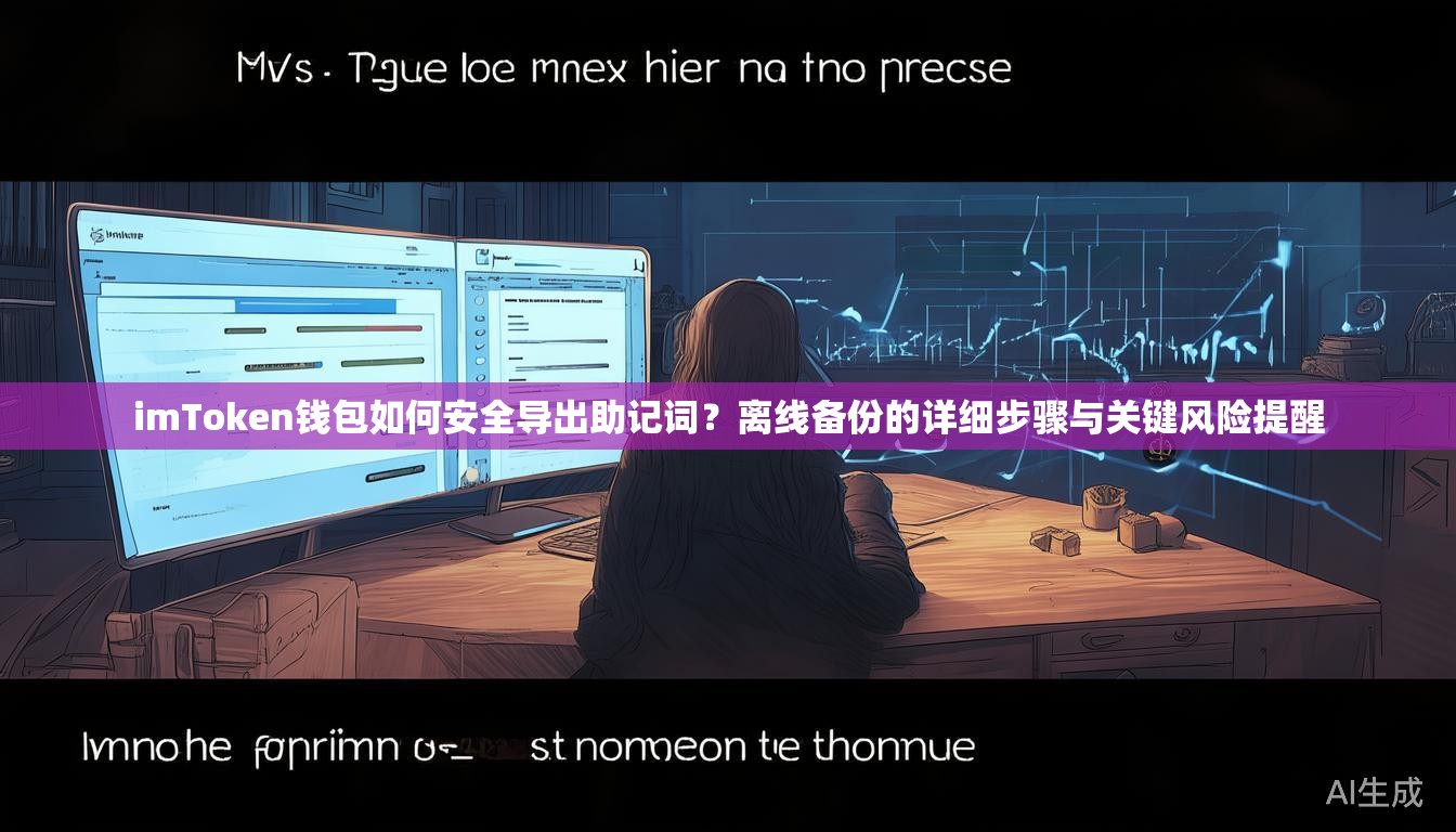 imToken钱包如何安全导出助记词？离线备份的详细步骤与关键风险提醒