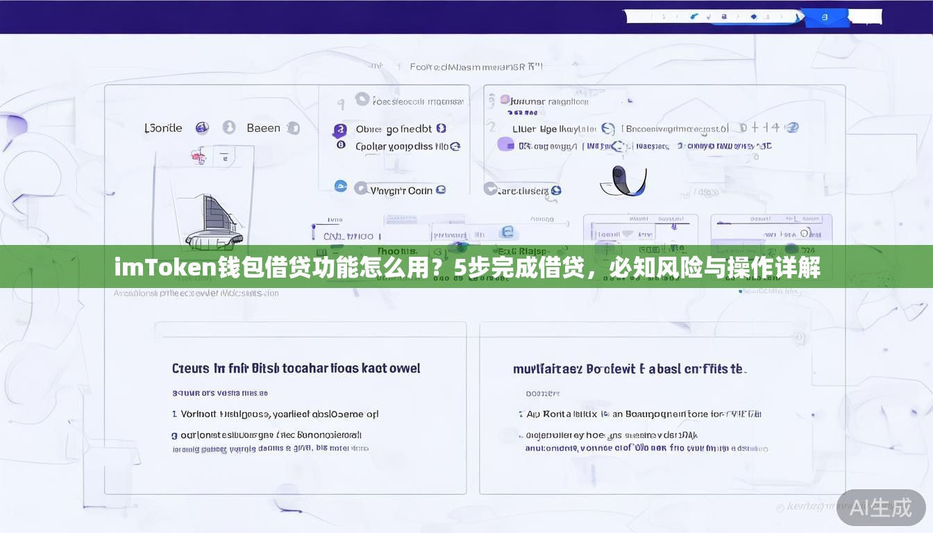 imToken钱包借贷功能怎么用?5步完成借贷,必知风险与操作详解 imToken钱包借贷功能怎么用?5步完成借贷,必知风险与操作详解
