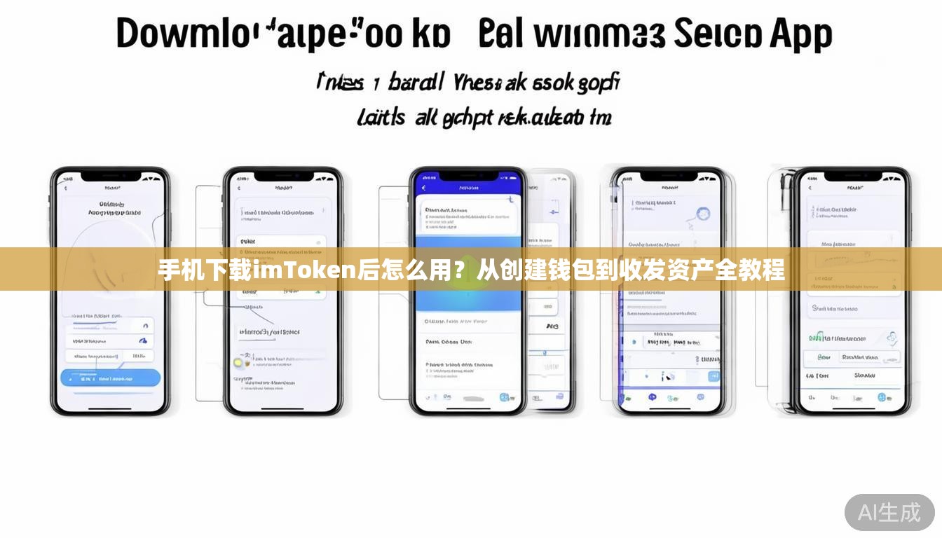 手机下载imToken后怎么用？从创建钱包到收发资产全教程