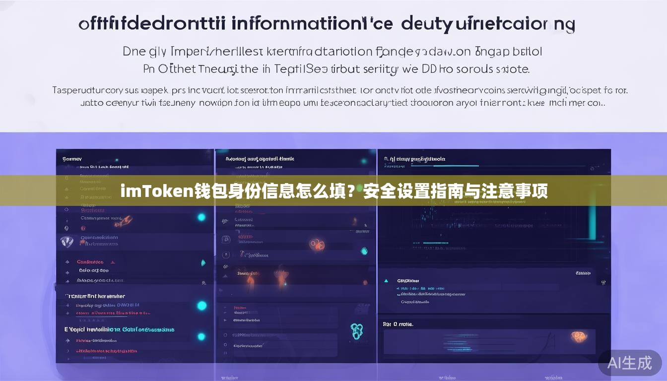 imToken钱包身份信息怎么填?安全设置指南与注意事项 imToken钱包身份信息怎么填?安全设置指南与注意事项