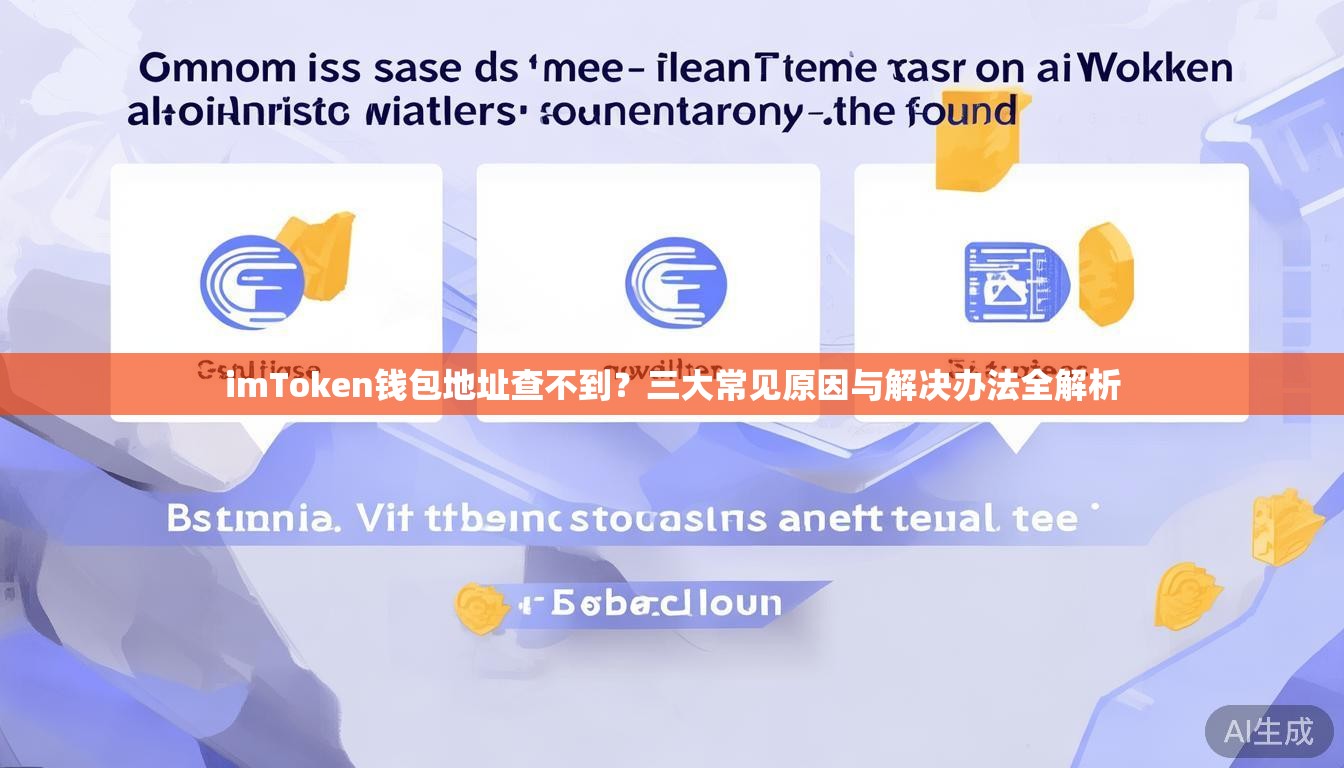 imToken钱包地址查不到?三大常见原因与解决办法全解析 imToken钱包地址查不到?三大常见原因与解决办法全解析
