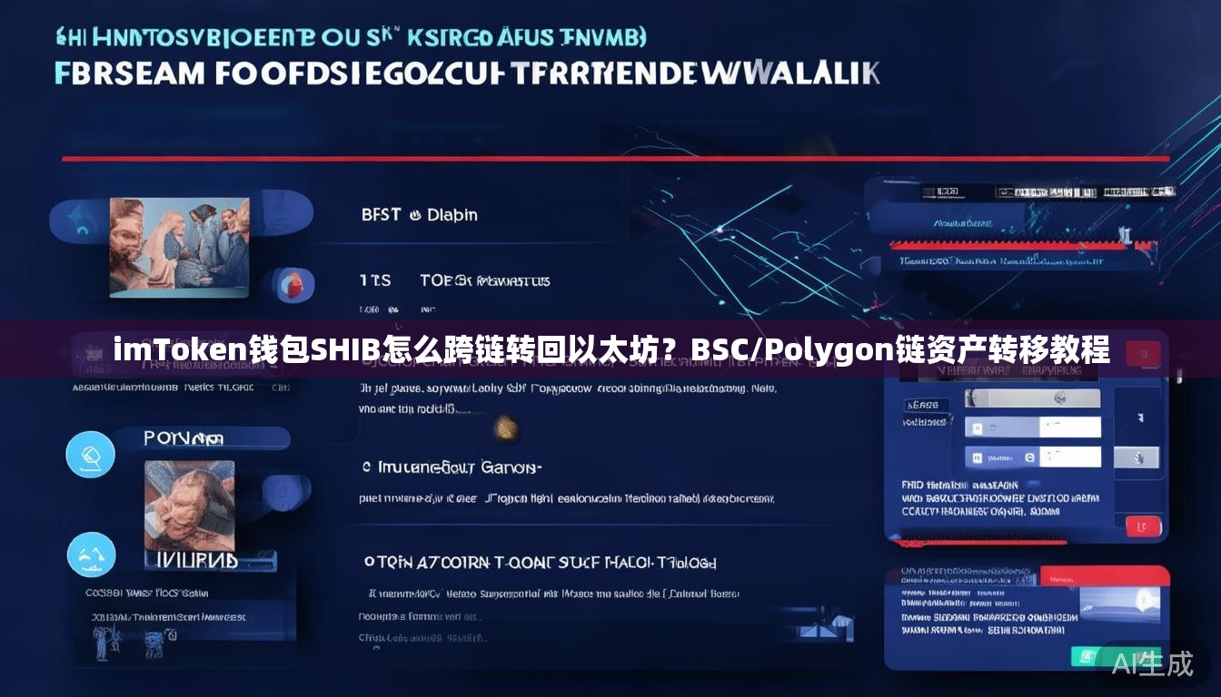 imToken钱包SHIB怎么跨链转回以太坊？BSC/Polygon链资产转移教程