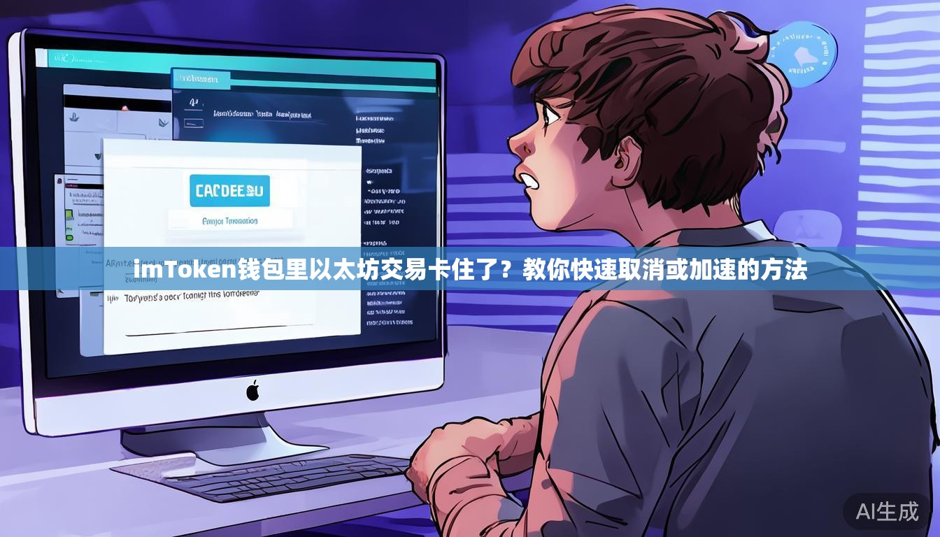imToken钱包里以太坊交易卡住了？教你快速取消或加速的方法