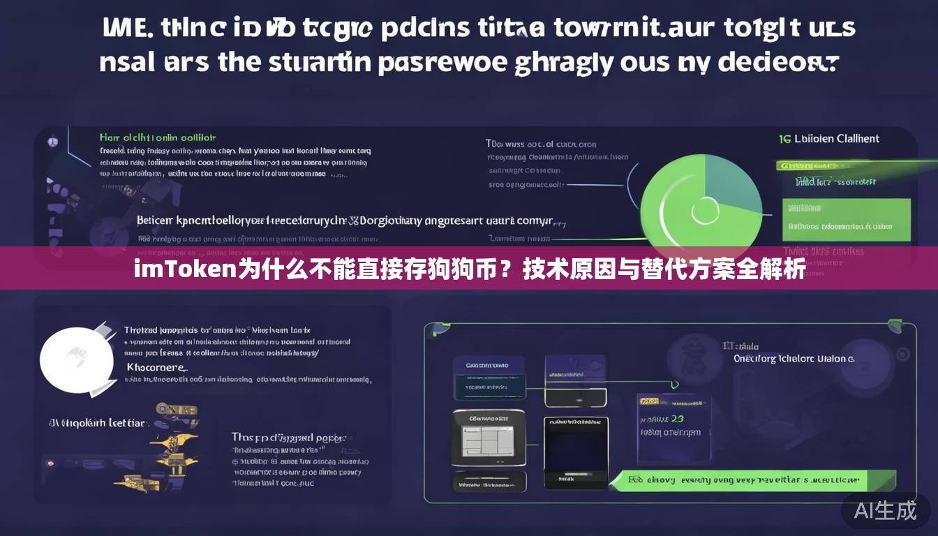 imToken为什么不能直接存狗狗币？技术原因与替代方案全解析