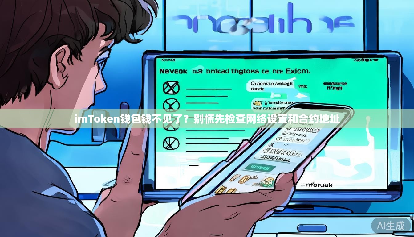 imToken钱包钱不见了？别慌先检查网络设置和合约地址