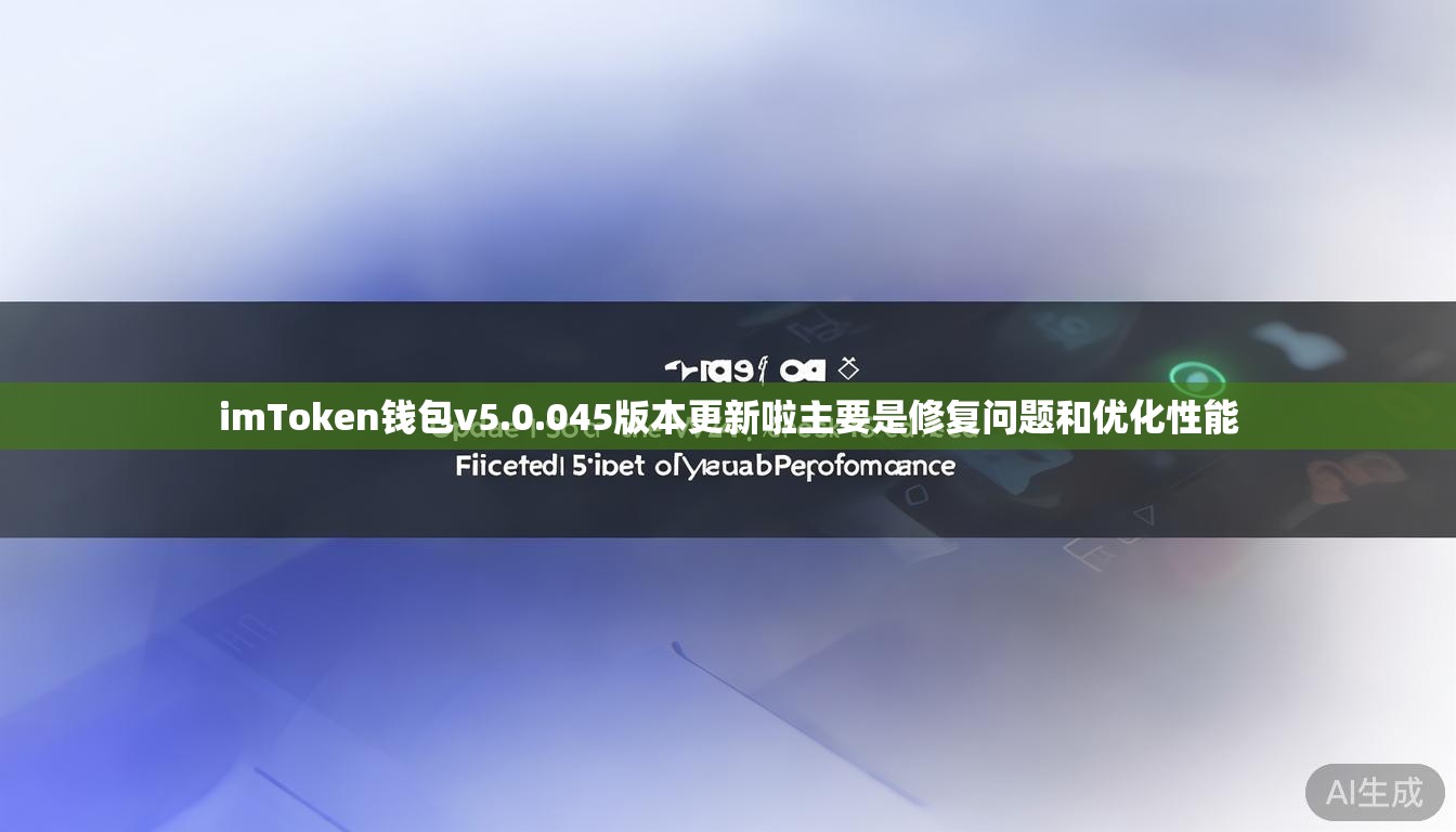 imToken钱包v5.0.045版本更新啦主要是修复问题和优化性能