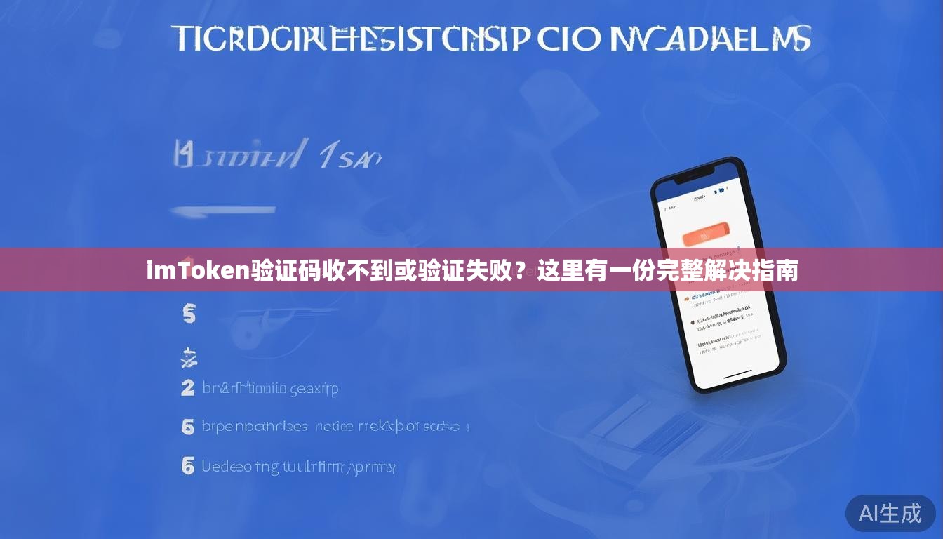 imToken验证码收不到或验证失败？这里有一份完整解决指南