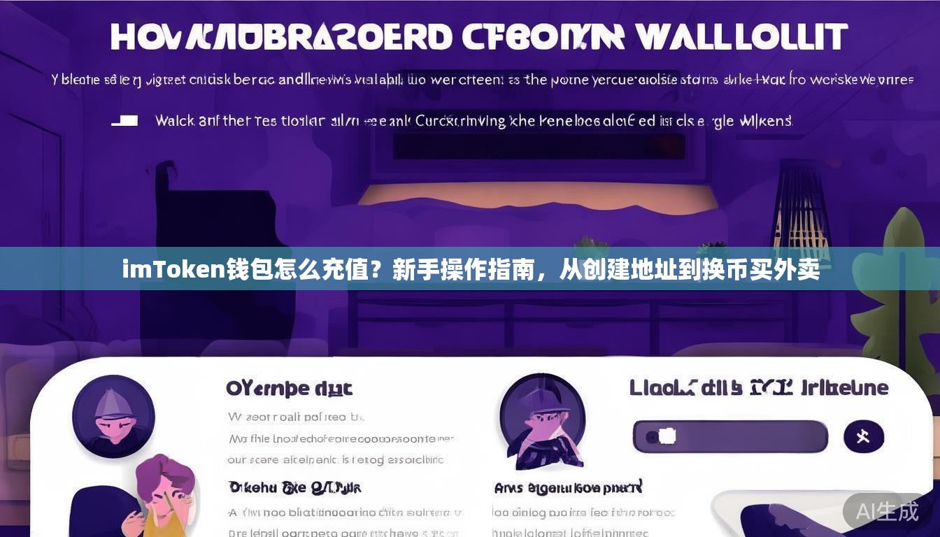 imToken钱包怎么充值？新手操作指南，从创建地址到换币买外卖