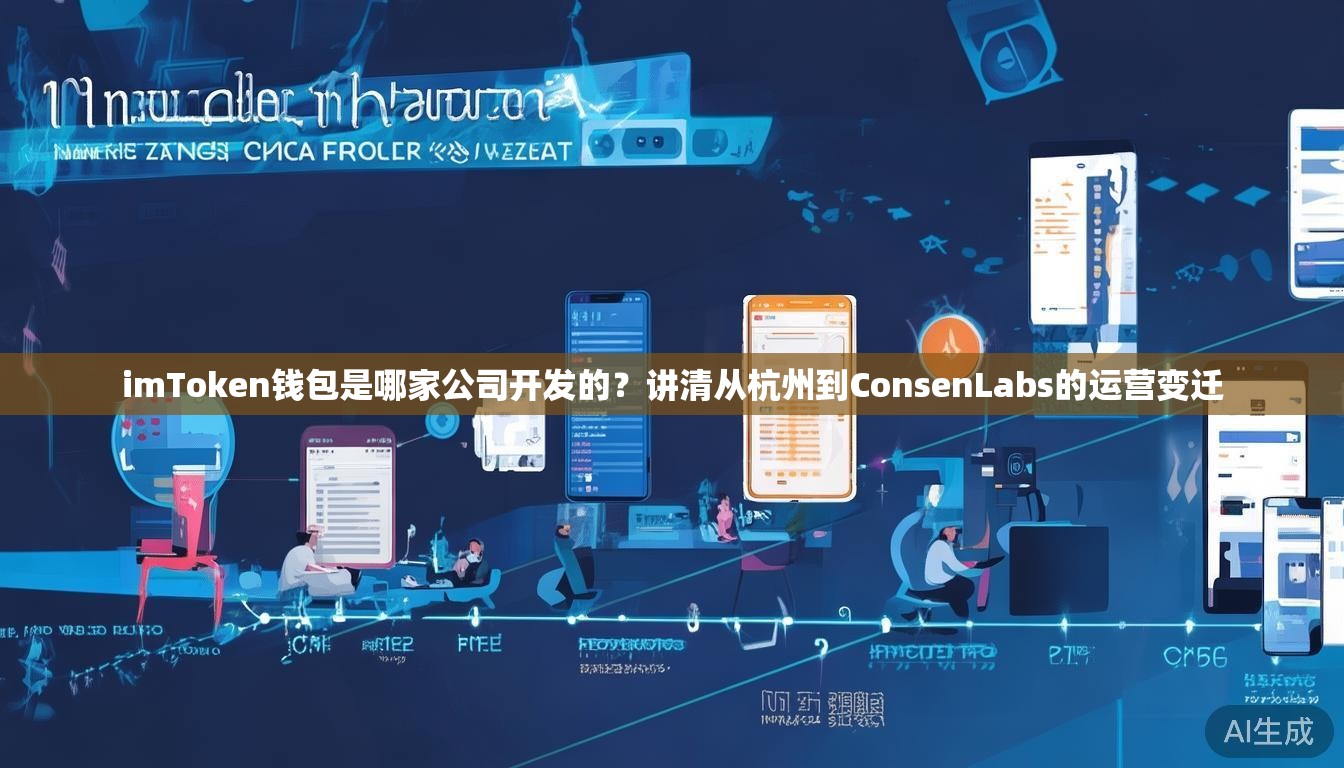 imToken钱包是哪家公司开发的？讲清从杭州到ConsenLabs的运营变迁