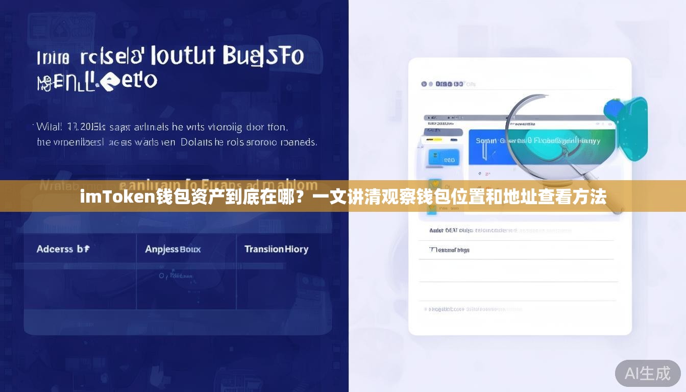 imToken钱包资产到底在哪？一文讲清观察钱包位置和地址查看方法