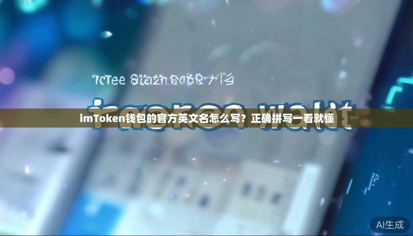 imToken钱包的官方英文名怎么写？正确拼写一看就懂