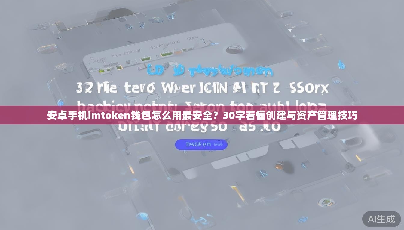 安卓手机imtoken钱包怎么用最安全？30字看懂创建与资产管理技巧